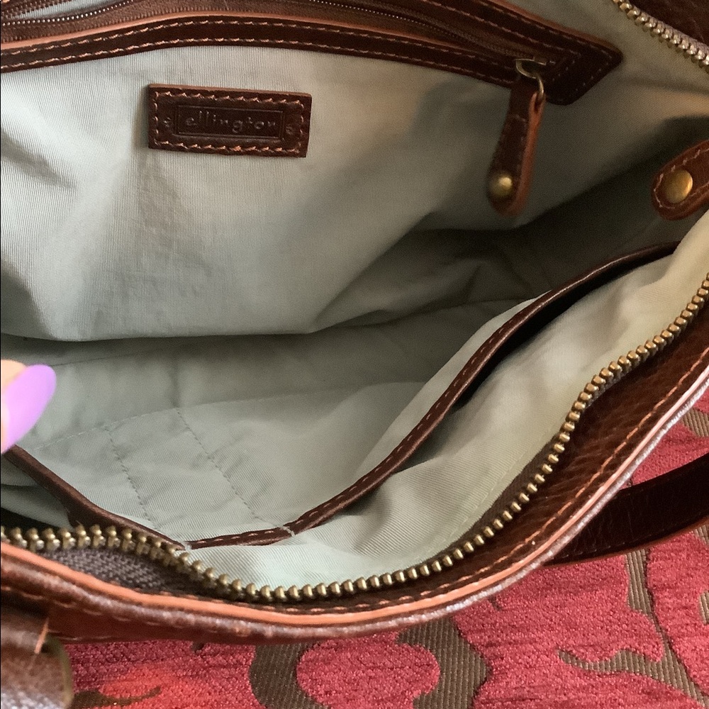 Brown Ellington Leather purse - Picture 4 of 8